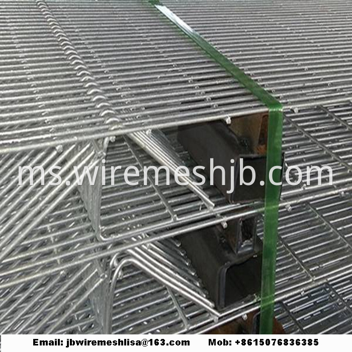 Galvanized Rolltop Fence/BRC Fence/Pool Fence